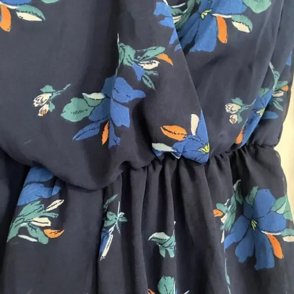 NWT Japna beautiful romper with front surplice top - Picture 5 of 10